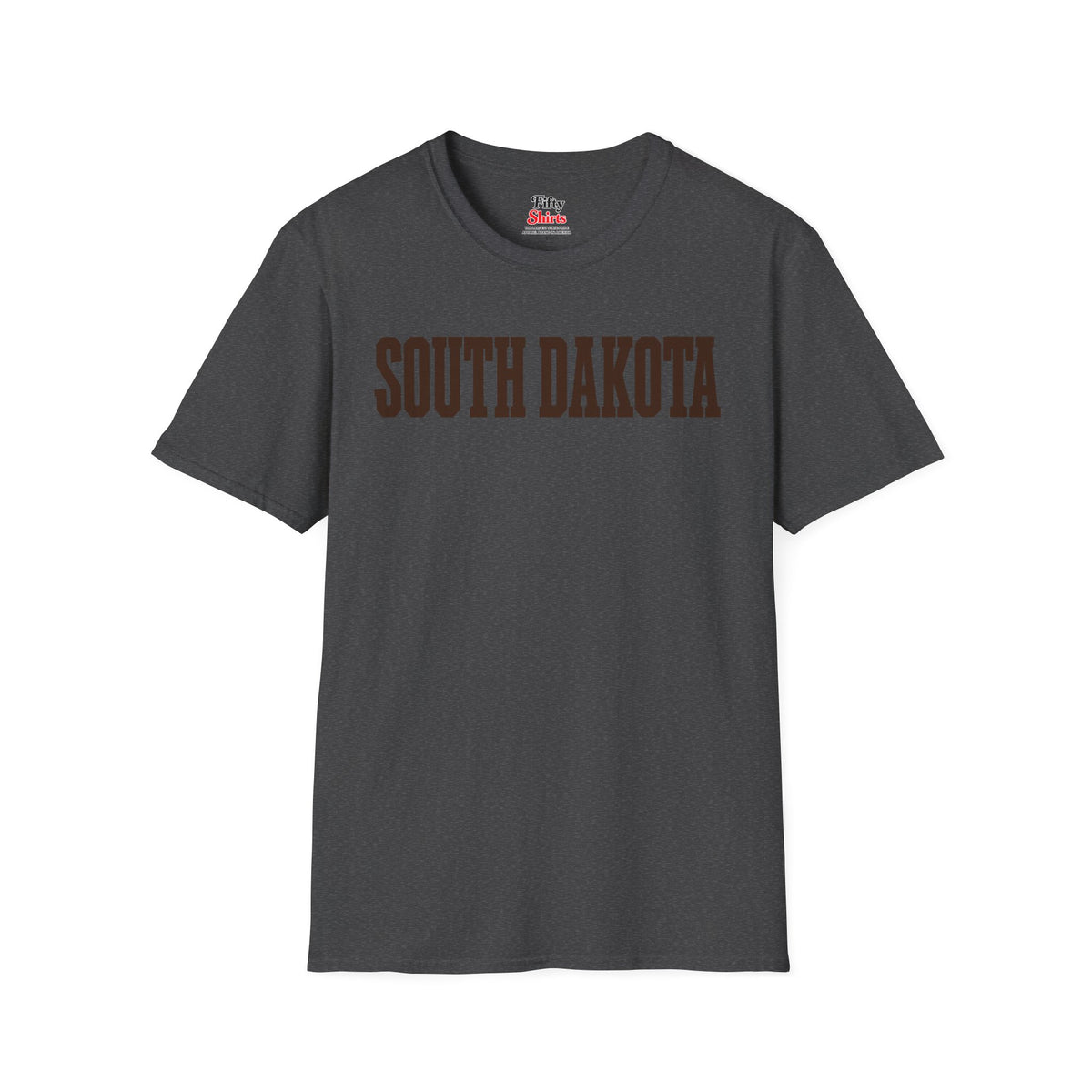 South Dakota Unisex Softstyle T Shirt State Name Graphic Tee