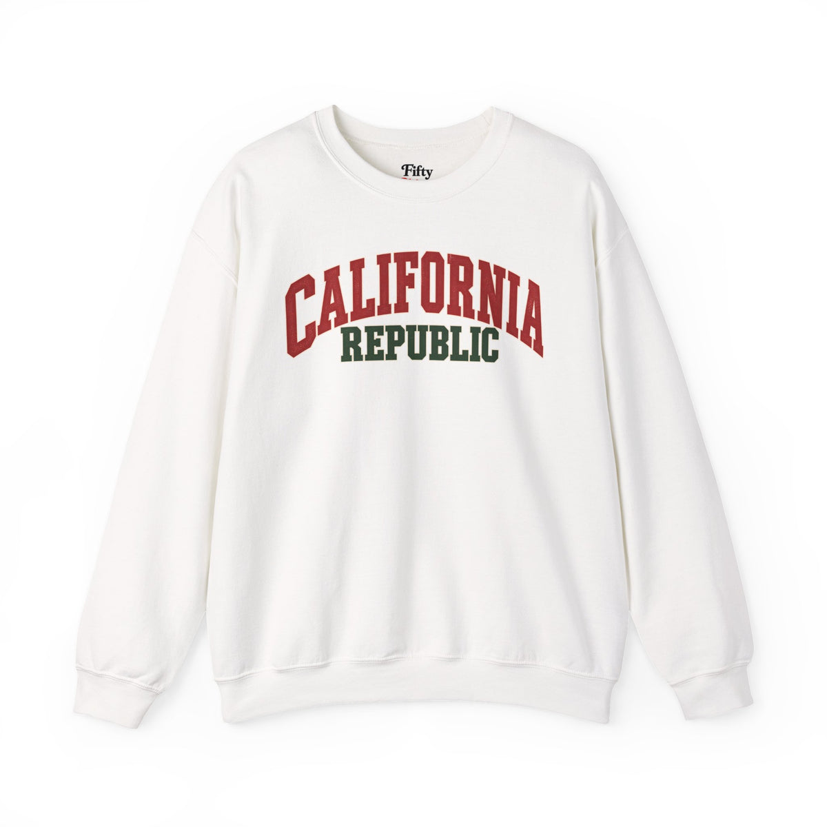 California Republic Unisex Crewneck Sweatshirt State Name Graphic