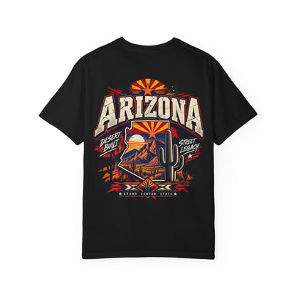 Arizona Street Legacy  Unisex Comfort Color 1717 Streetwear Graphic Tee