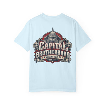 Washington DC Capital Brotherhood Unisex Comfort Color 1717 Streetwear Graphic Tee