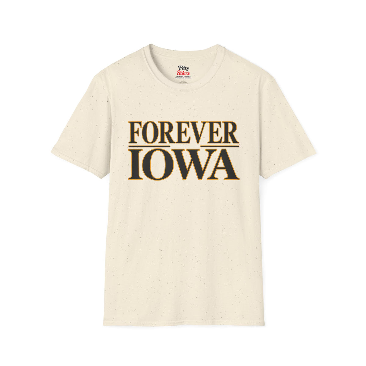 Forever Iowa Unisex Softstyle T Shirt State Name Graphic Tee