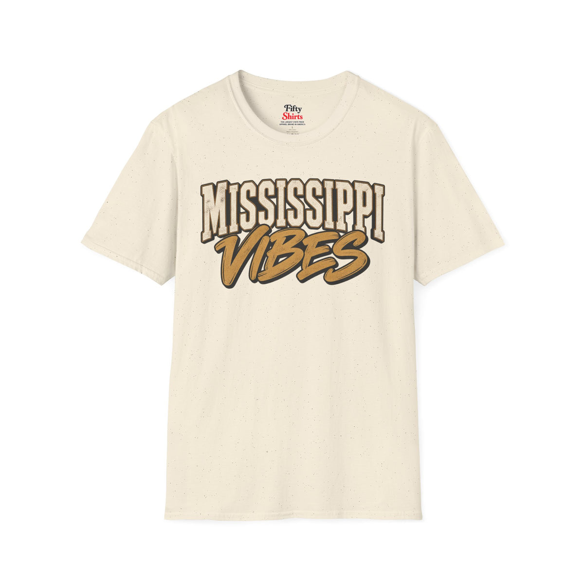 Mississippi Vibes Unisex Softstyle T Shirt State Name Graphic Tee