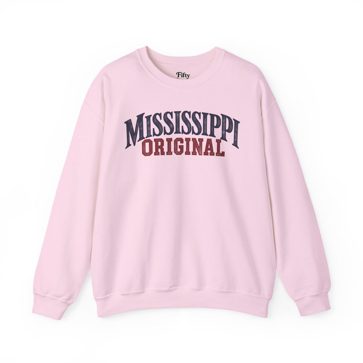 Mississippi Original Unisex Crewneck Sweatshirt State Name Graphic