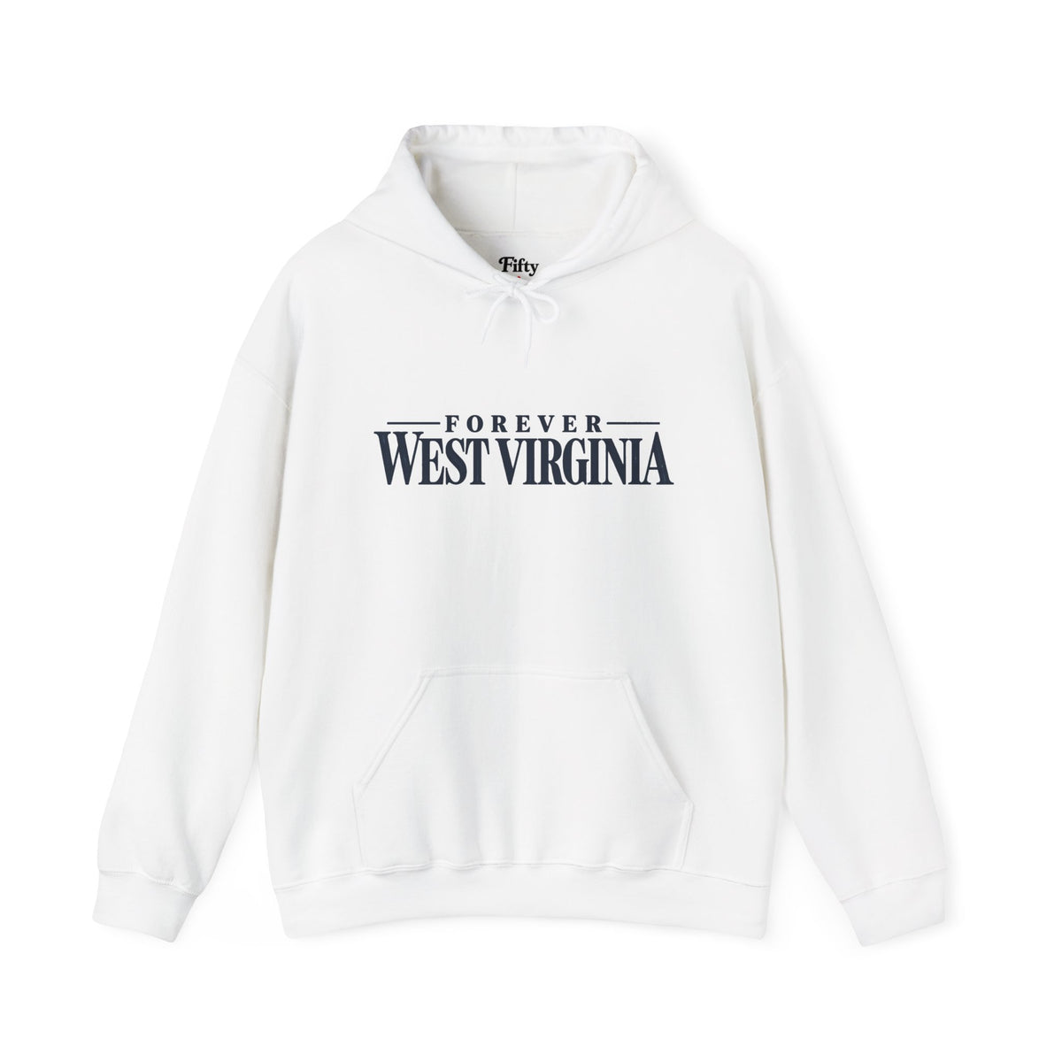 Forever West Virginia Unisex Hoodie State Name Graphic