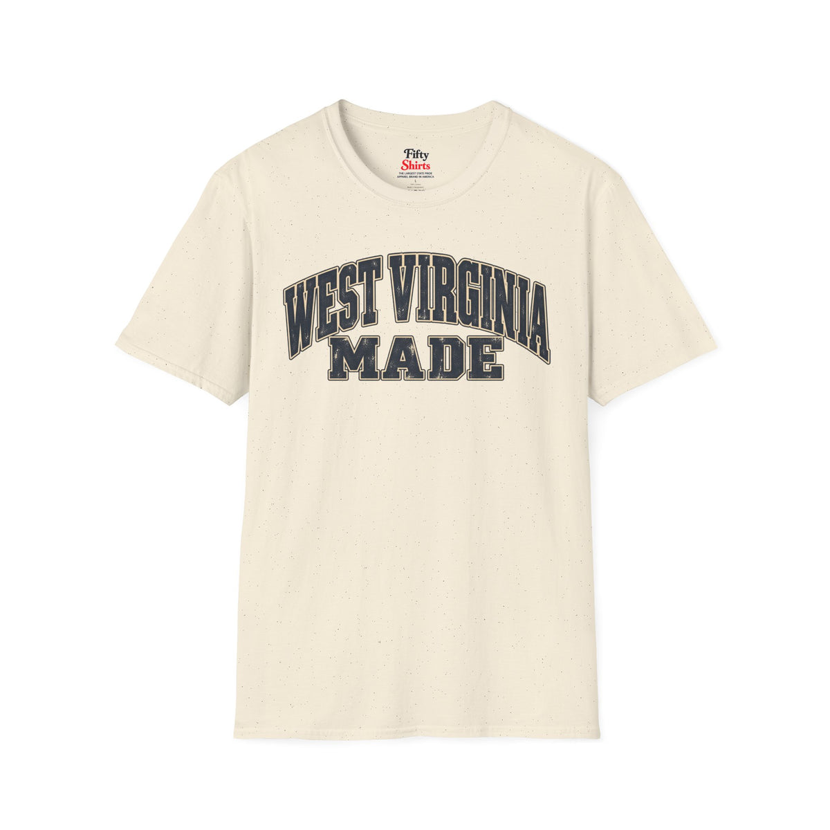 West Virginia Made Unisex Softstyle T Shirt State Name Graphic Tee