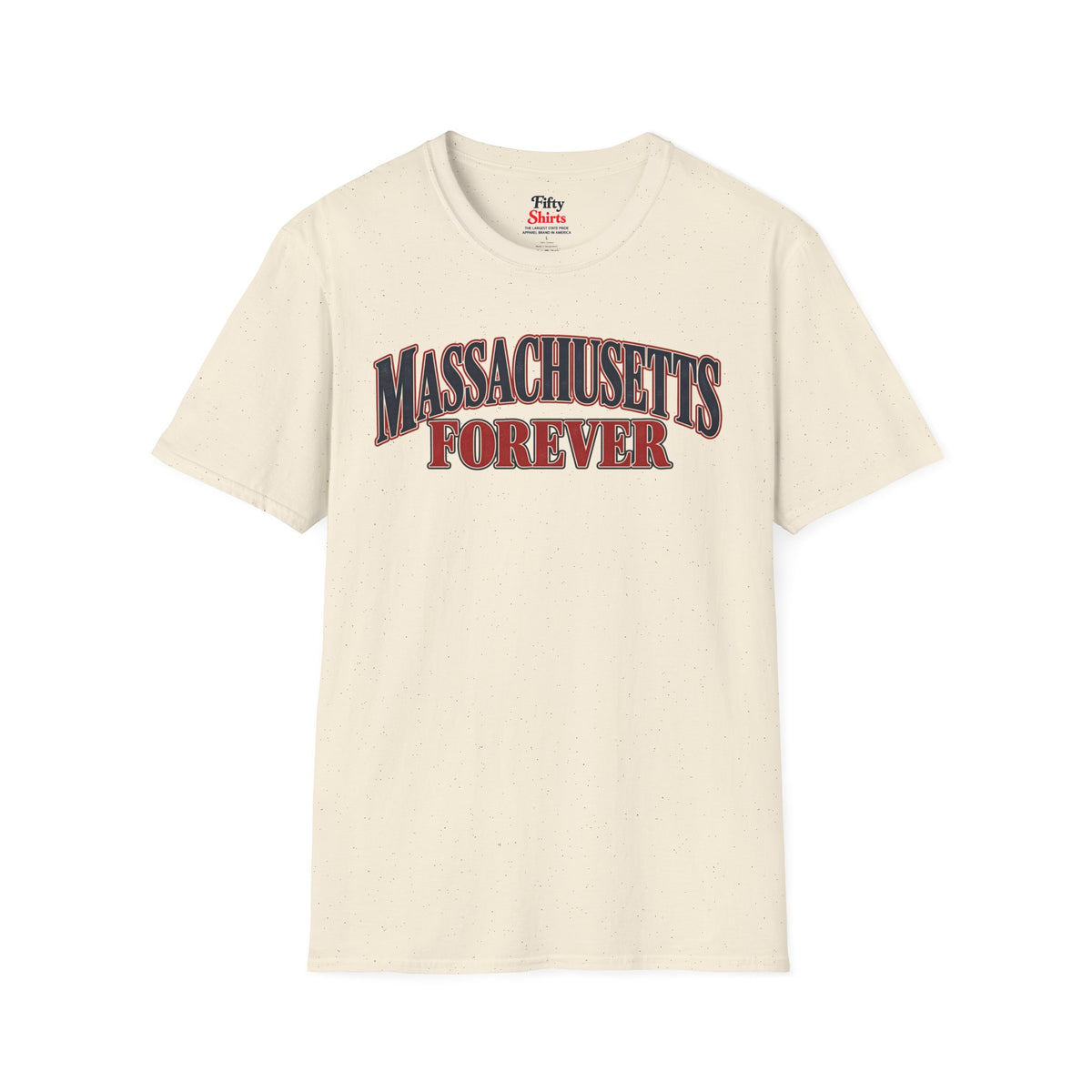 Massachusetts Forever Unisex Softstyle T Shirt State Name Graphic Tee