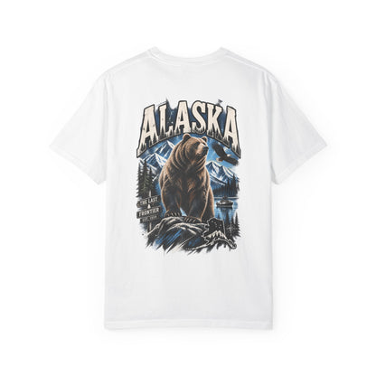 Alaska Bear Streetwear  Unisex Comfort Color 1717 Streetwear Graphic Tee