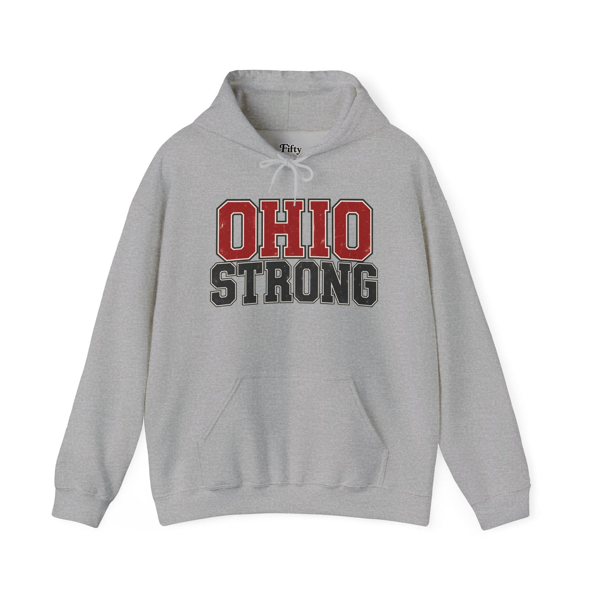 Ohio Strong Unisex Hoodie State Name Graphic