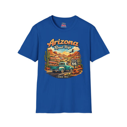 Arizona Roadtrip Unisex Softstyle T Shirt State Pride Graphic Tee Collections FS03