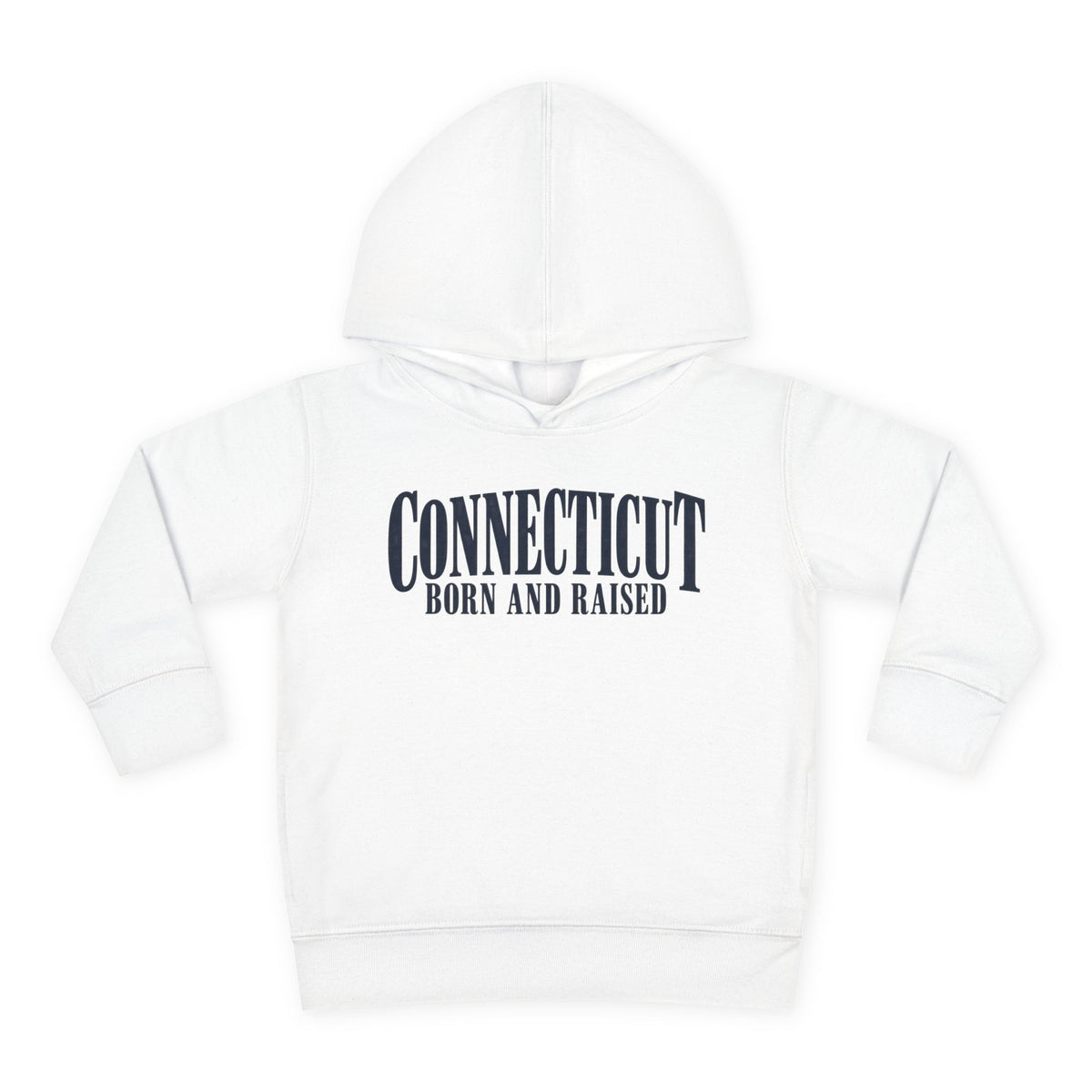 Connecticut Born and Raised Luxury Heritage Unisex Toddler Pullover Fleece Hoodie