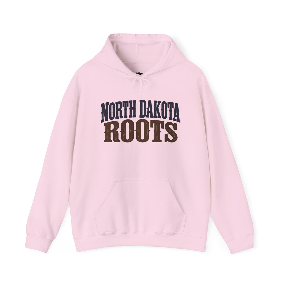 North Dakota Roots Unisex Hoodie State Name Graphic
