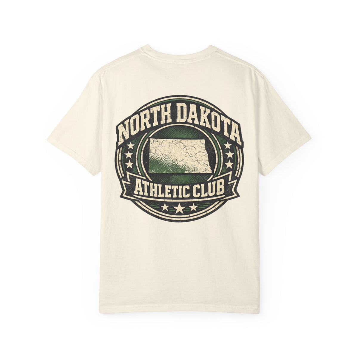 North Dakota Athletic Club Unisex Comfort Color 1717 Streetwear Graphic Tee