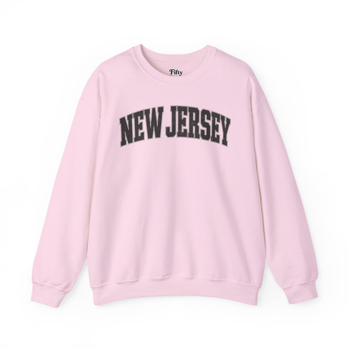 New Jersey Unisex Crewneck Sweatshirt State Name Graphic