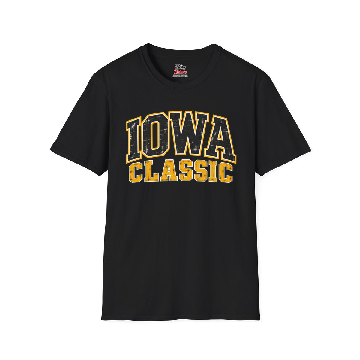 Iowa Classic Unisex Softstyle T Shirt State Name Graphic Tee