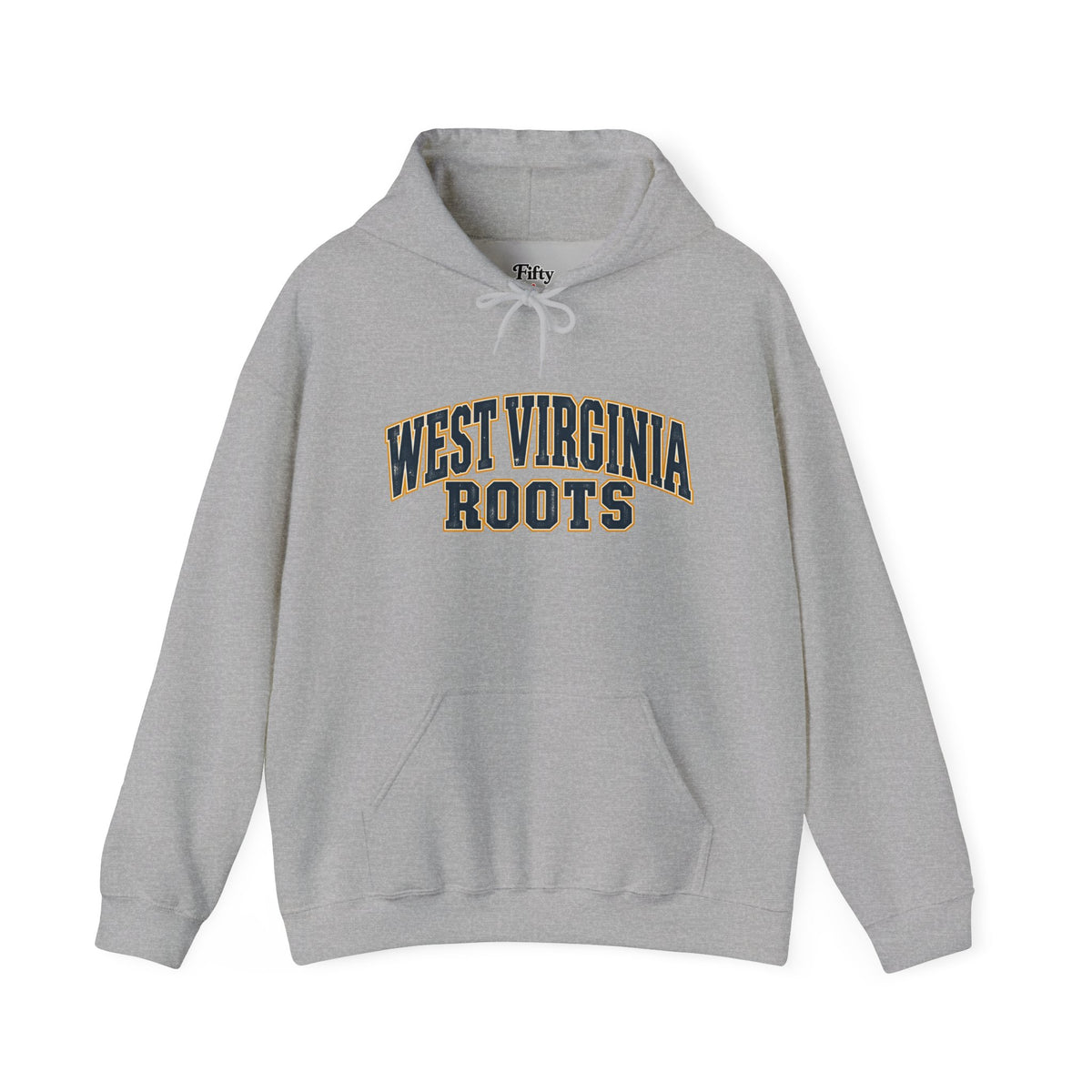 West Virginia Roots Unisex Hoodie State Name Graphic