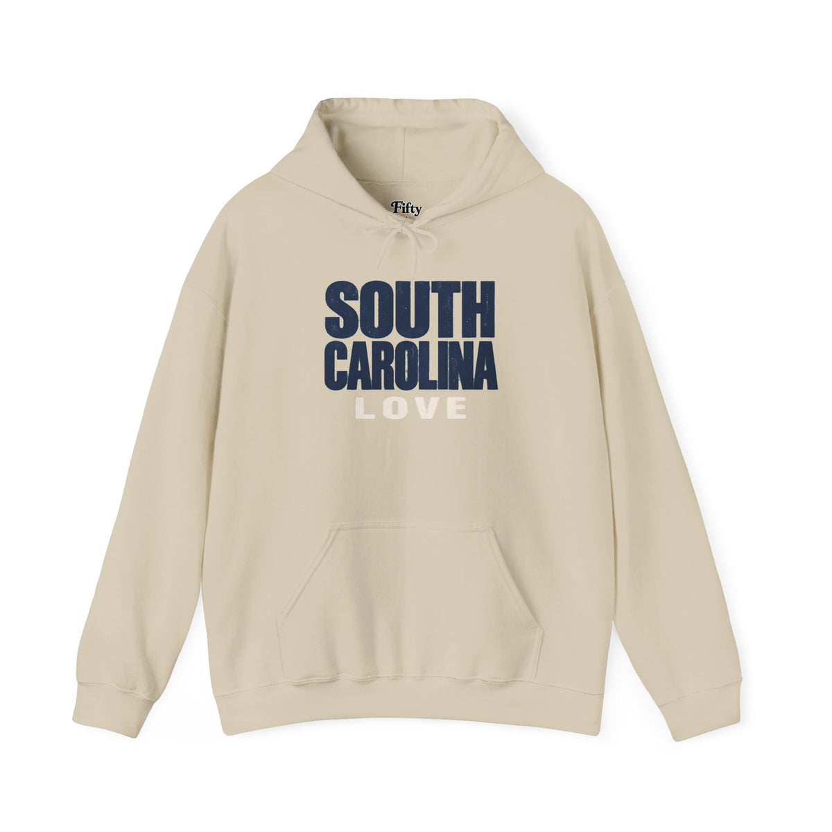 South Carolina Love Unisex Hoodie State Name Graphic