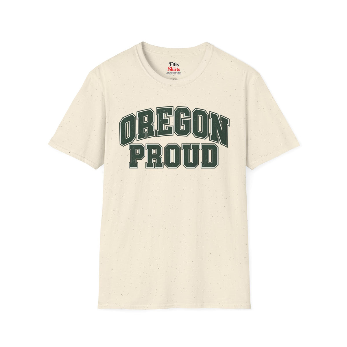 Oregon Proud Unisex Softstyle T Shirt State Name Graphic Tee