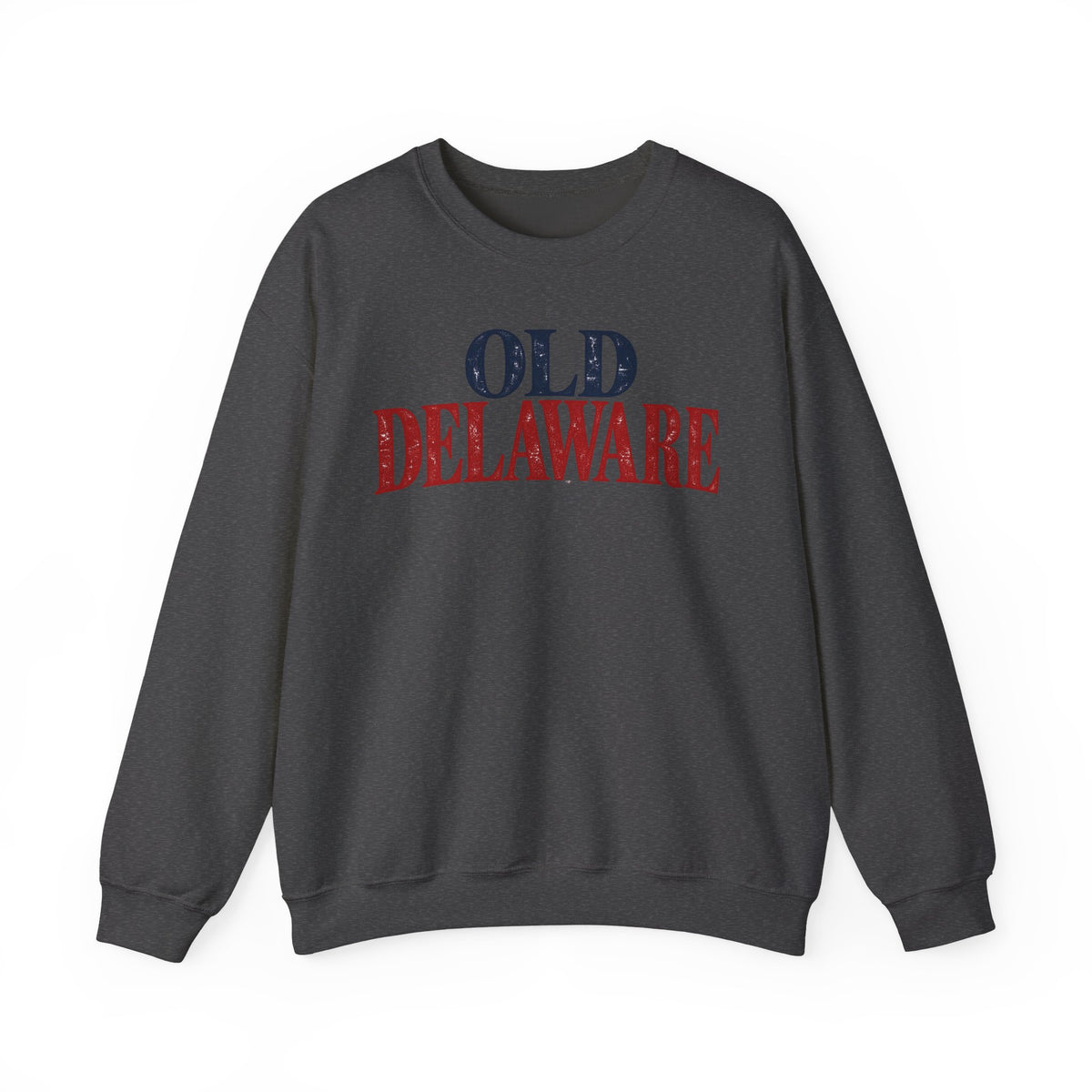 Old Delaware Unisex Crewneck Sweatshirt State Name Graphic
