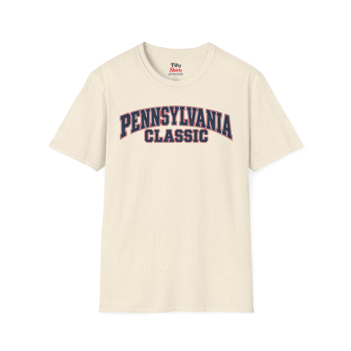 Pennsylvania Classic Unisex Softstyle T Shirt State Name Graphic Tee
