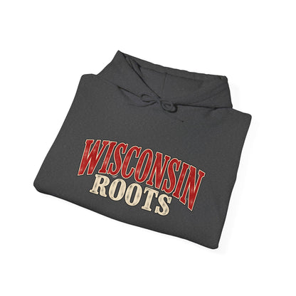 Wisconsin Roots Unisex Hoodie State Name Graphic
