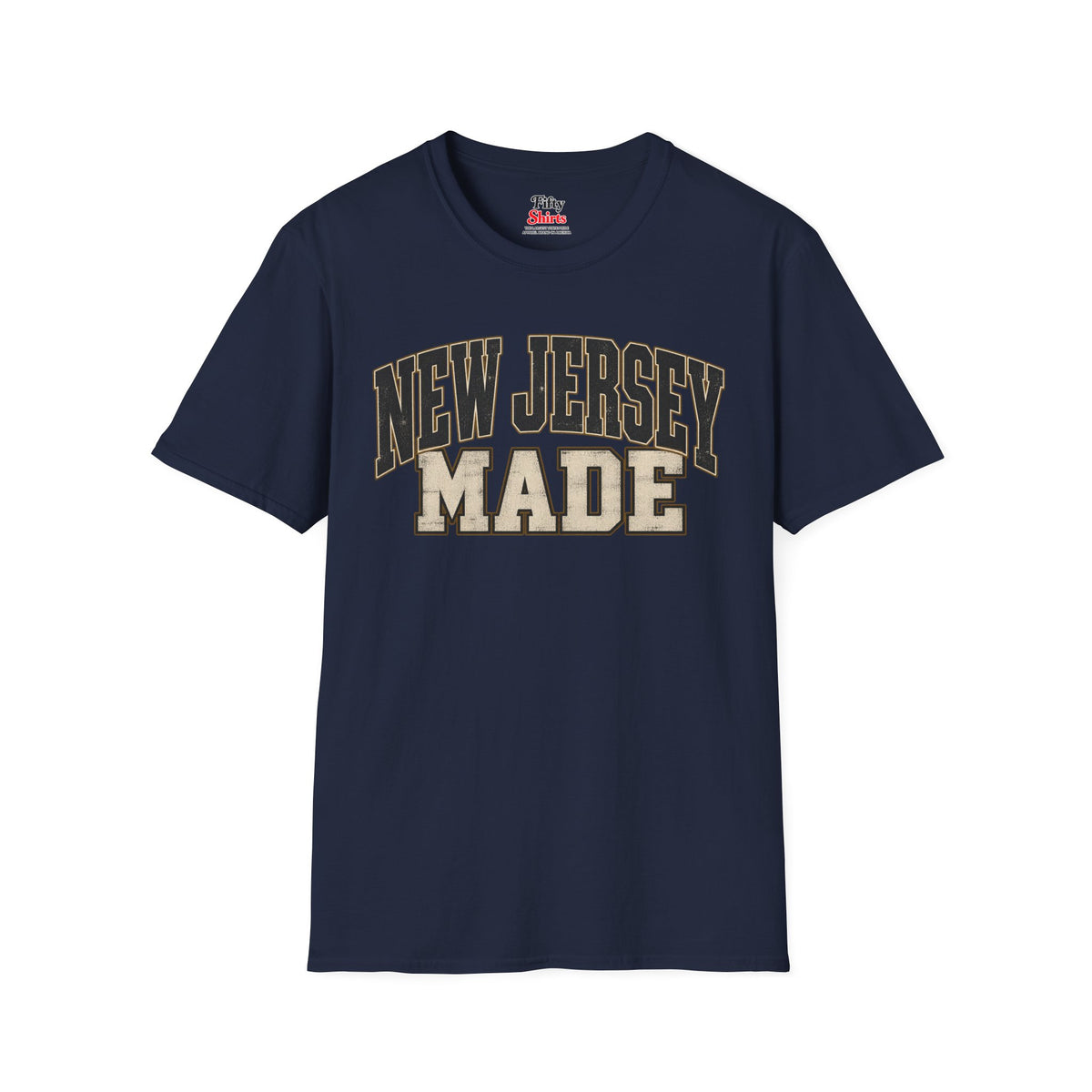 New Jersey made Unisex Softstyle T Shirt State Name Graphic Tee