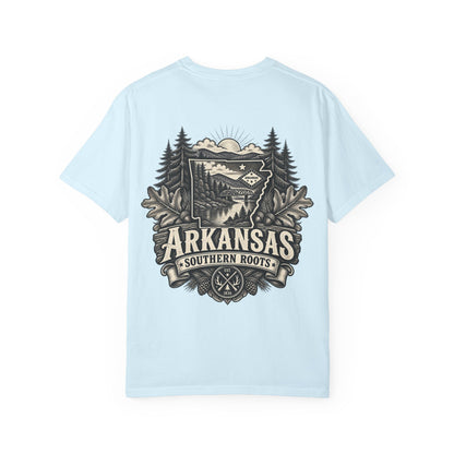 Arkansas Southern Roots Unisex Comfort Color 1717 Streetwear Graphic Tee