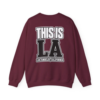 This Is LA Los Angeles Unisex Crewneck Sweatshirt Graphic