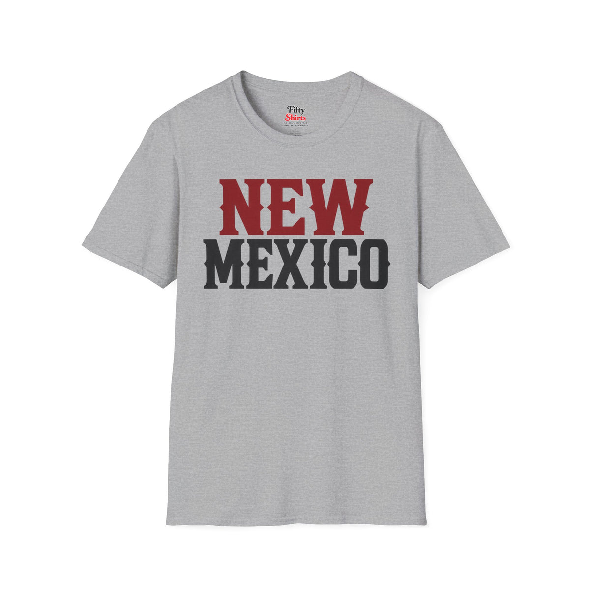 New Mexico Unisex Softstyle T Shirt State Name Graphic Tee