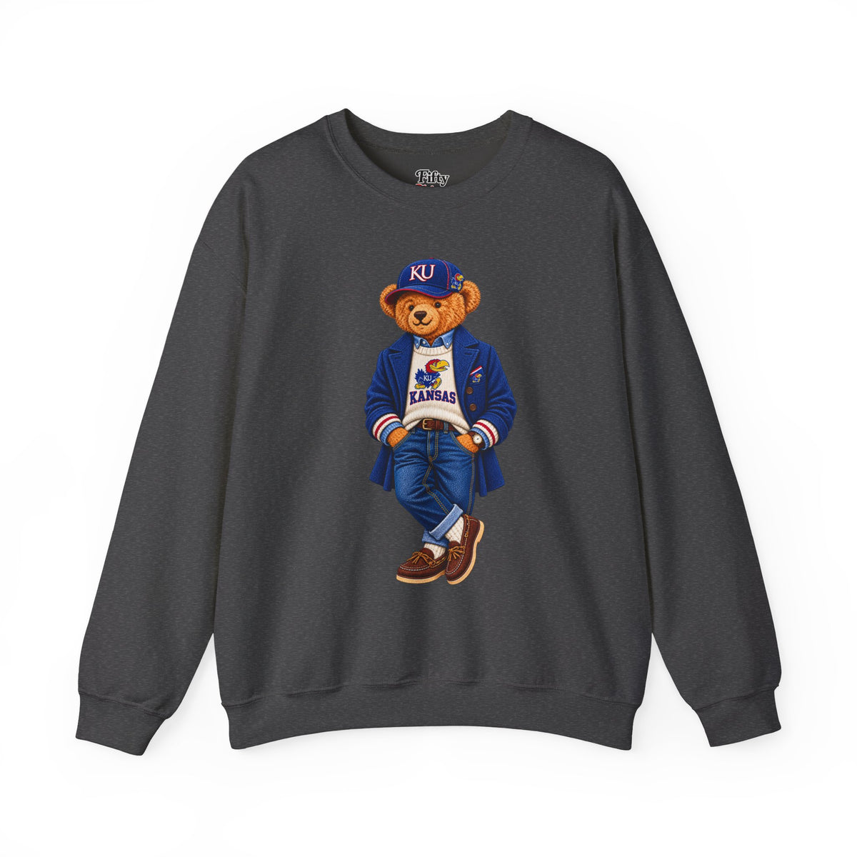 Kansas- Game Day Teddy Bear Sweatshirt