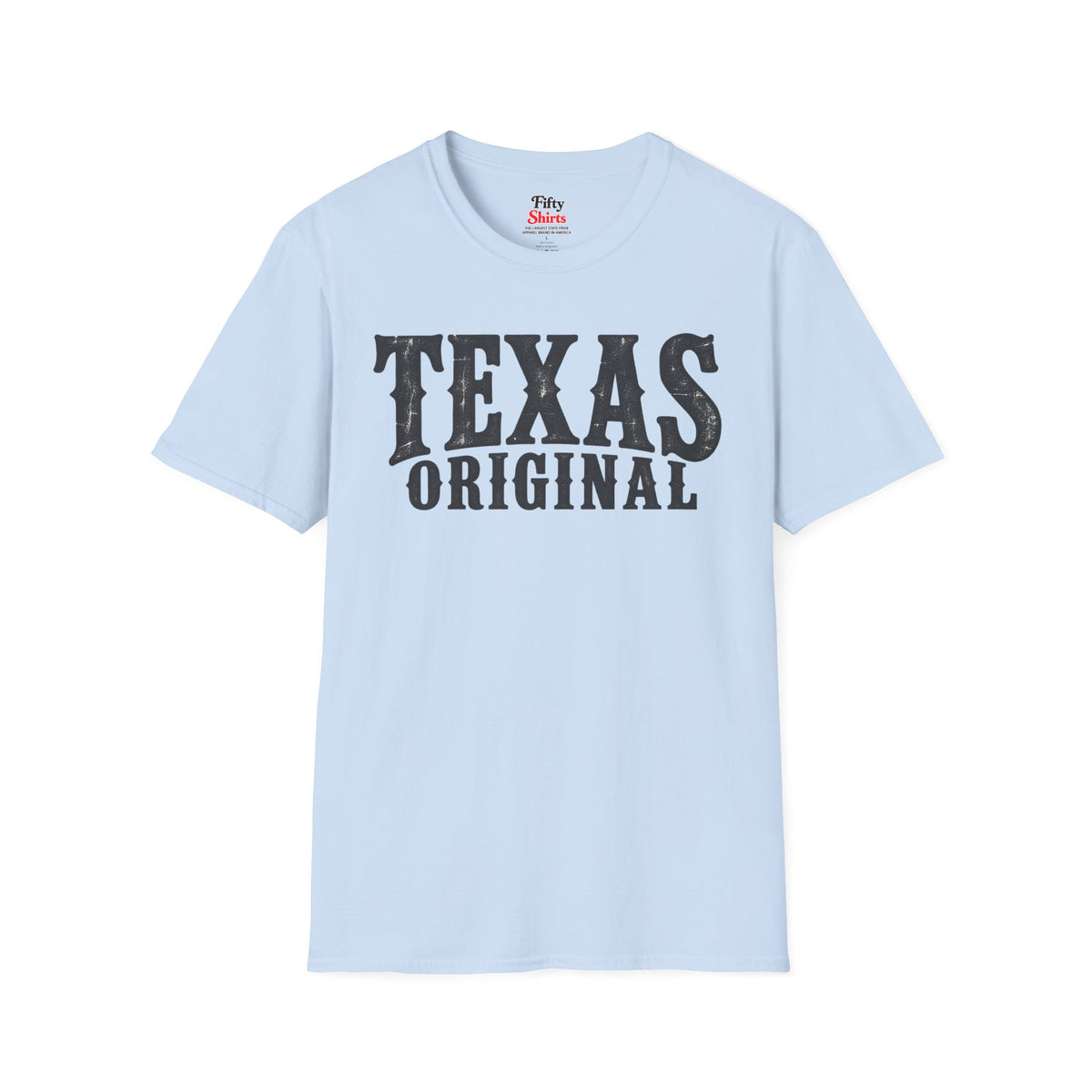 Texas Original Unisex Softstyle T Shirt State Name Graphic Tee