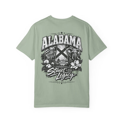 Alabama Street Legacy Unisex Comfort Color 1717 Streetwear Graphic Tee