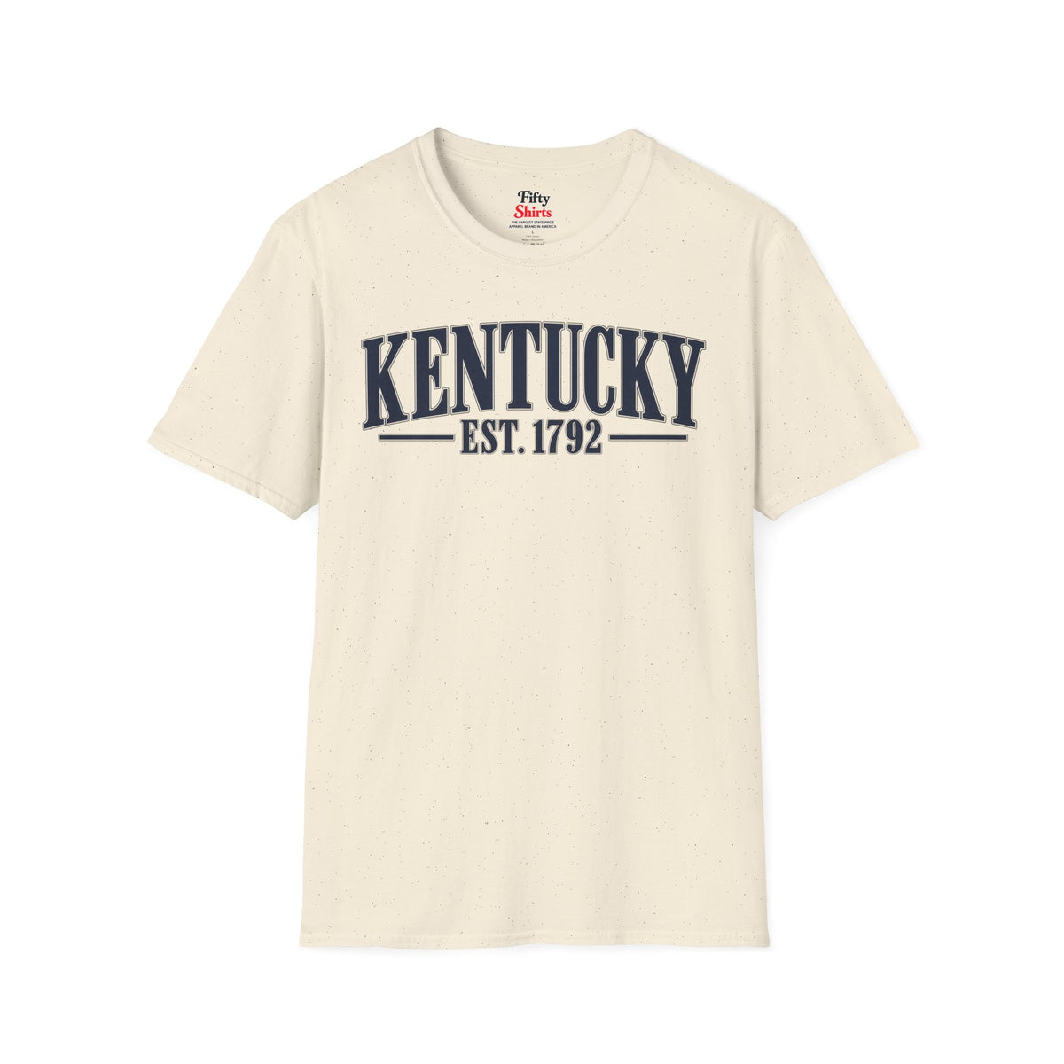 Kentucky Est 1792 Unisex Softstyle T Shirt State Name Graphic Tee