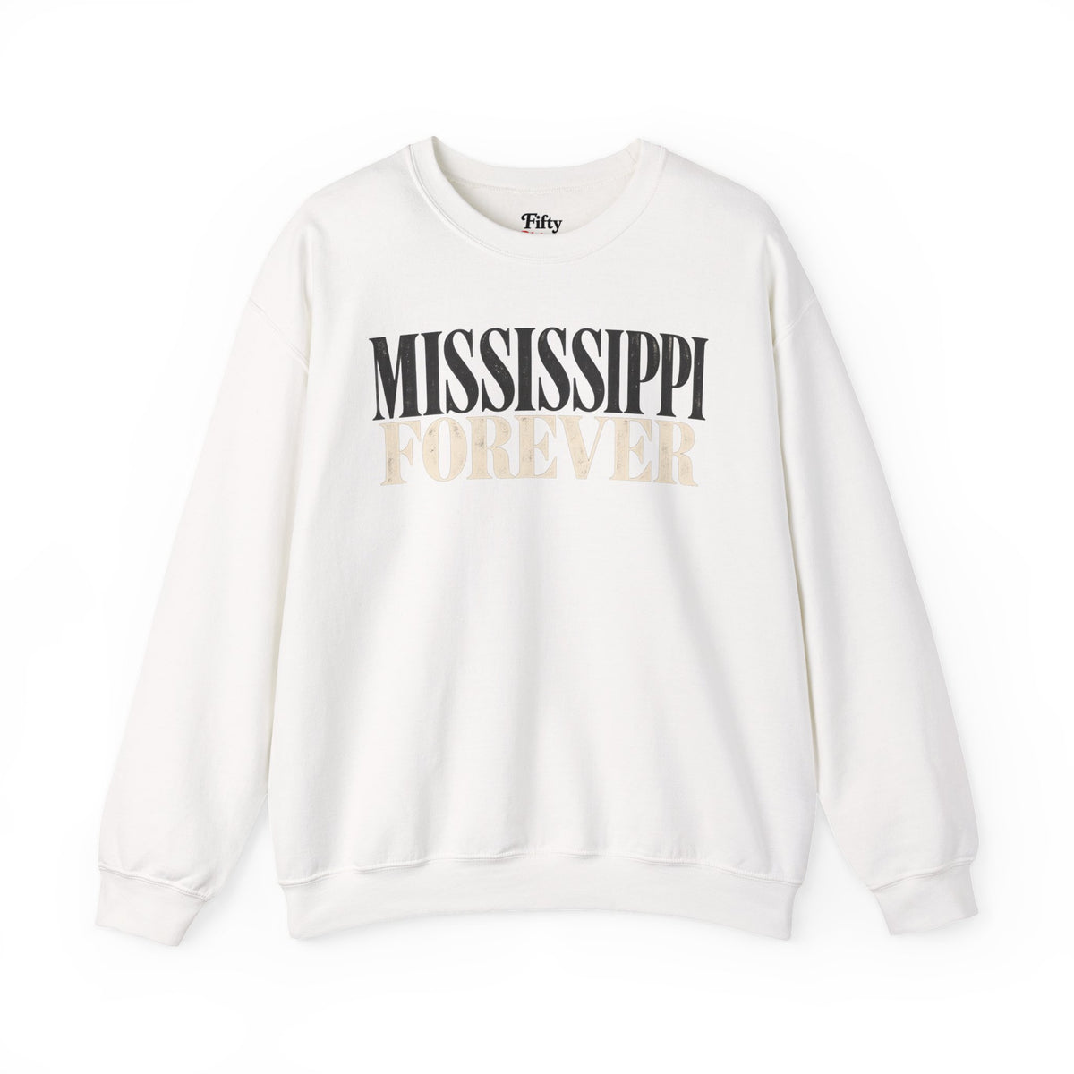 Mississippi Forever Unisex Crewneck Sweatshirt State Name Graphic