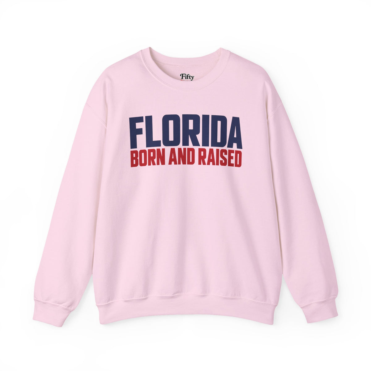 Florida Born and Raised Minimal Luxury Unisex Sweatshirt Graphic