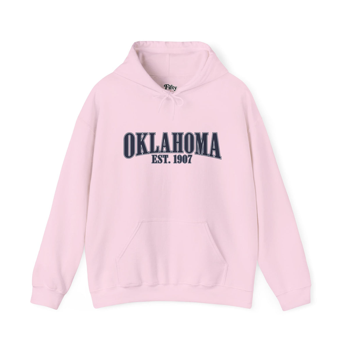 Oklahoma EST 1907 Unisex Hoodie State Name Graphic