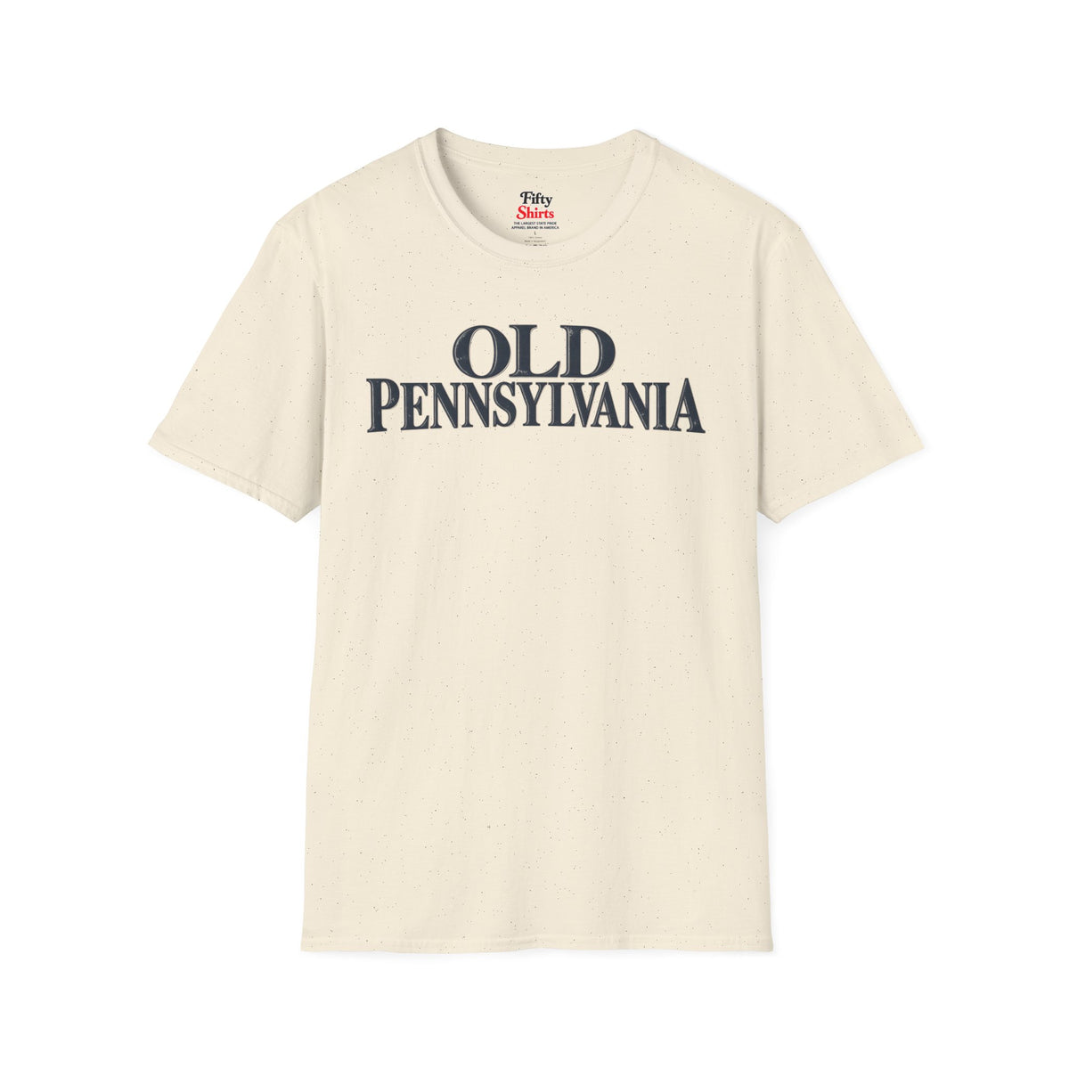 Old Pennsylvania Unisex Softstyle T Shirt State Name Graphic Tee