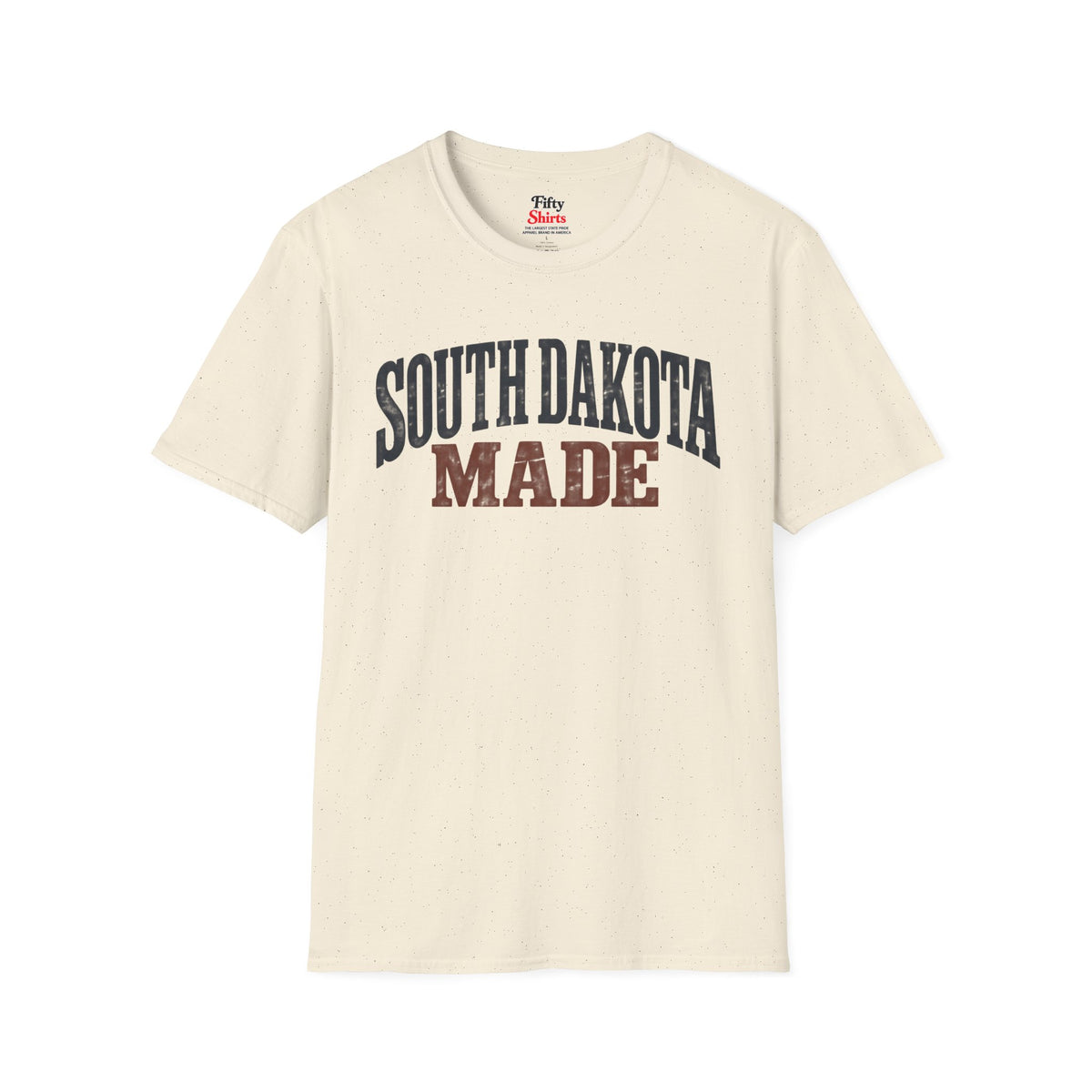 South Dakota Made Unisex Softstyle T Shirt State Name Graphic Tee