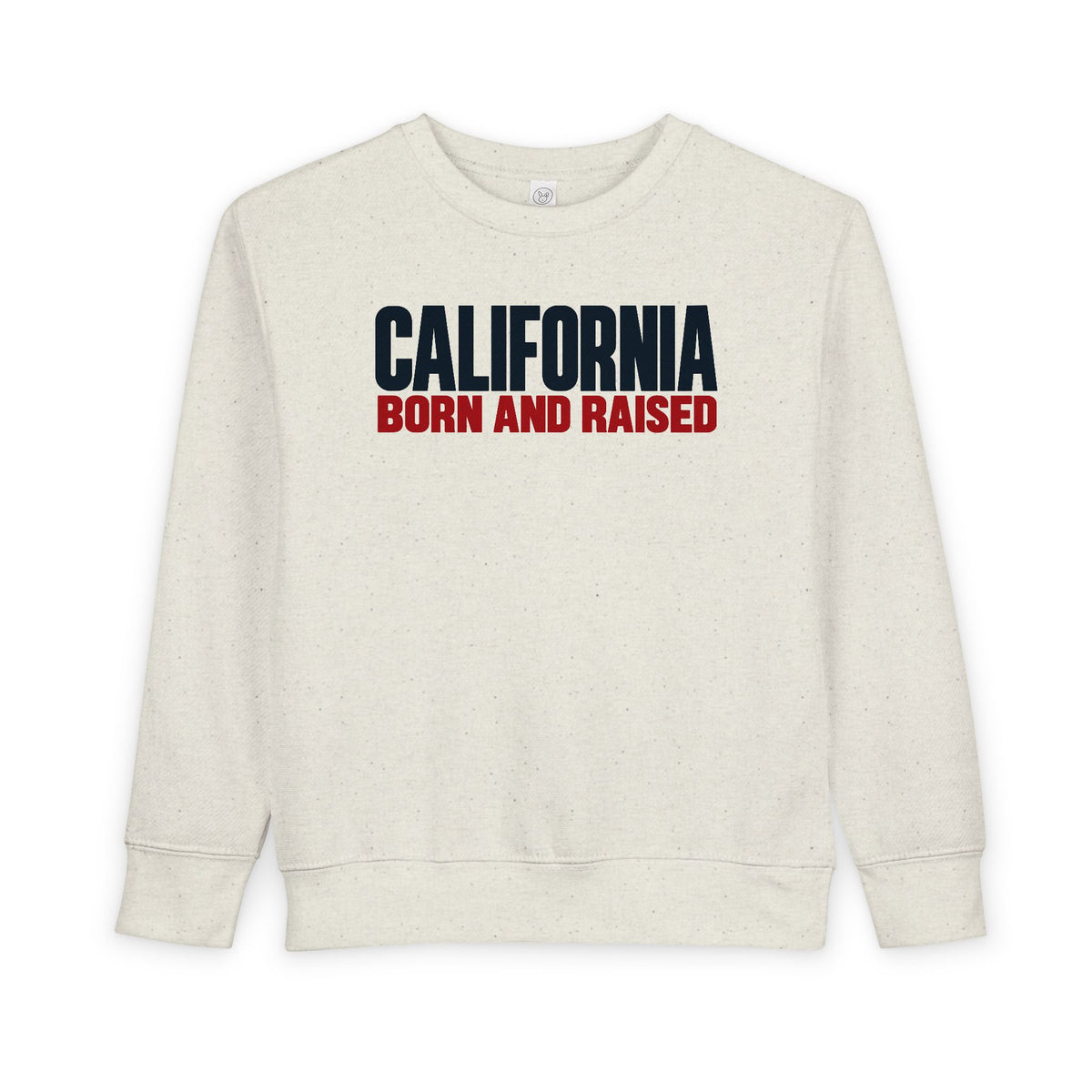 California Born and Raised Minimal Modern Unisex Toddler Sweatshirt