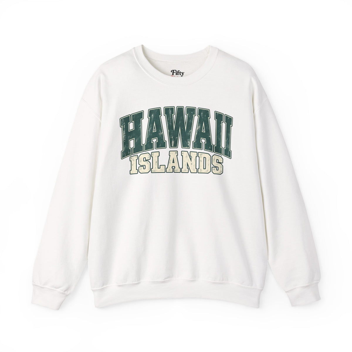 Hawaii Islands Unisex Crewneck Sweatshirt State Name Graphic