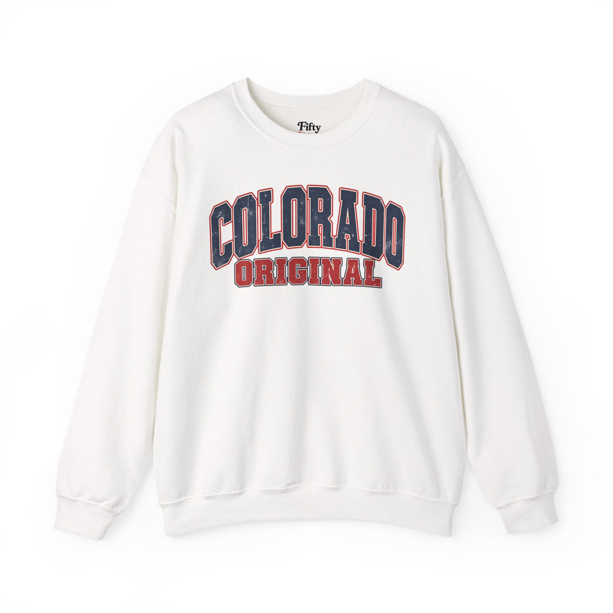 Colorado Original Unisex Crewneck Sweatshirt State Name Graphic
