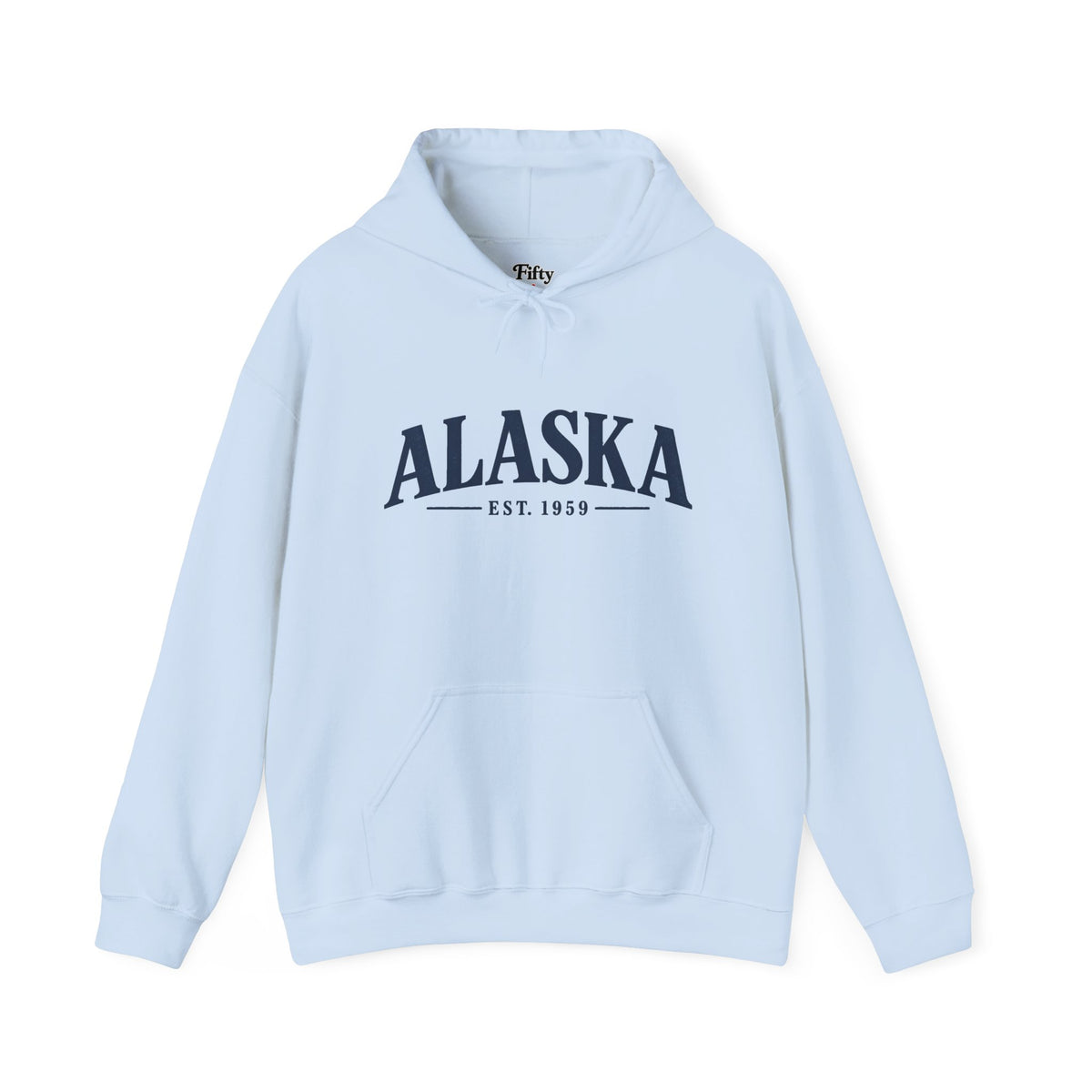 Alaska Est 1959 Unisex Hoodie State Name Graphic