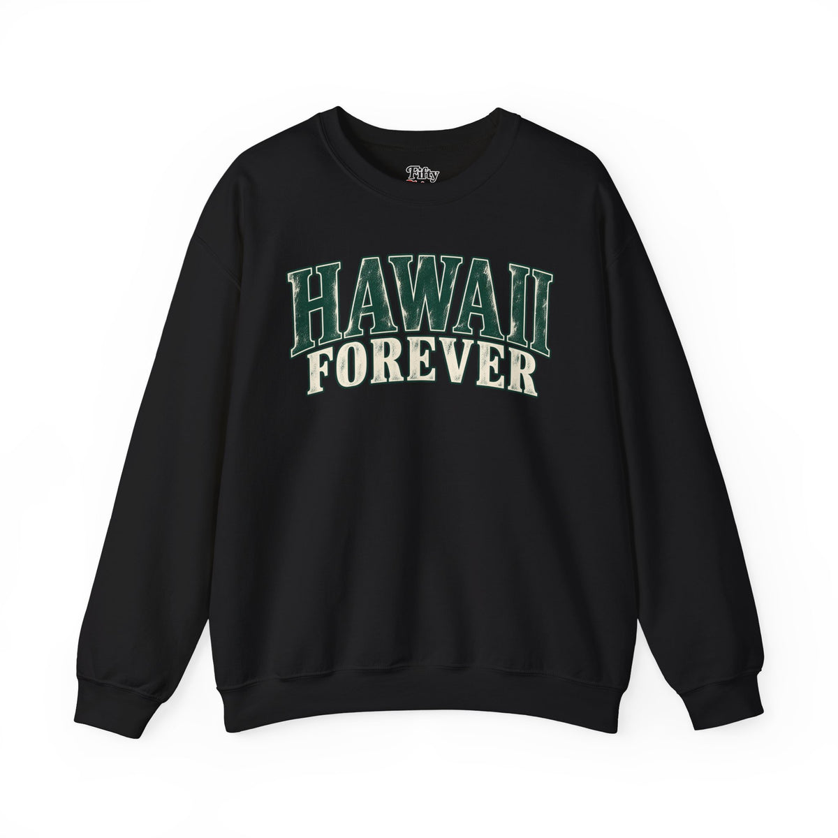 Hawaii Forever Unisex Crewneck Sweatshirt State Name Graphic