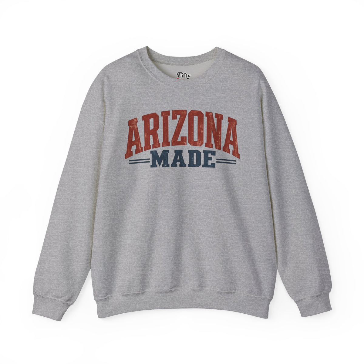Arizona Made Unisex Crewneck Sweatshirt State Name Graphic