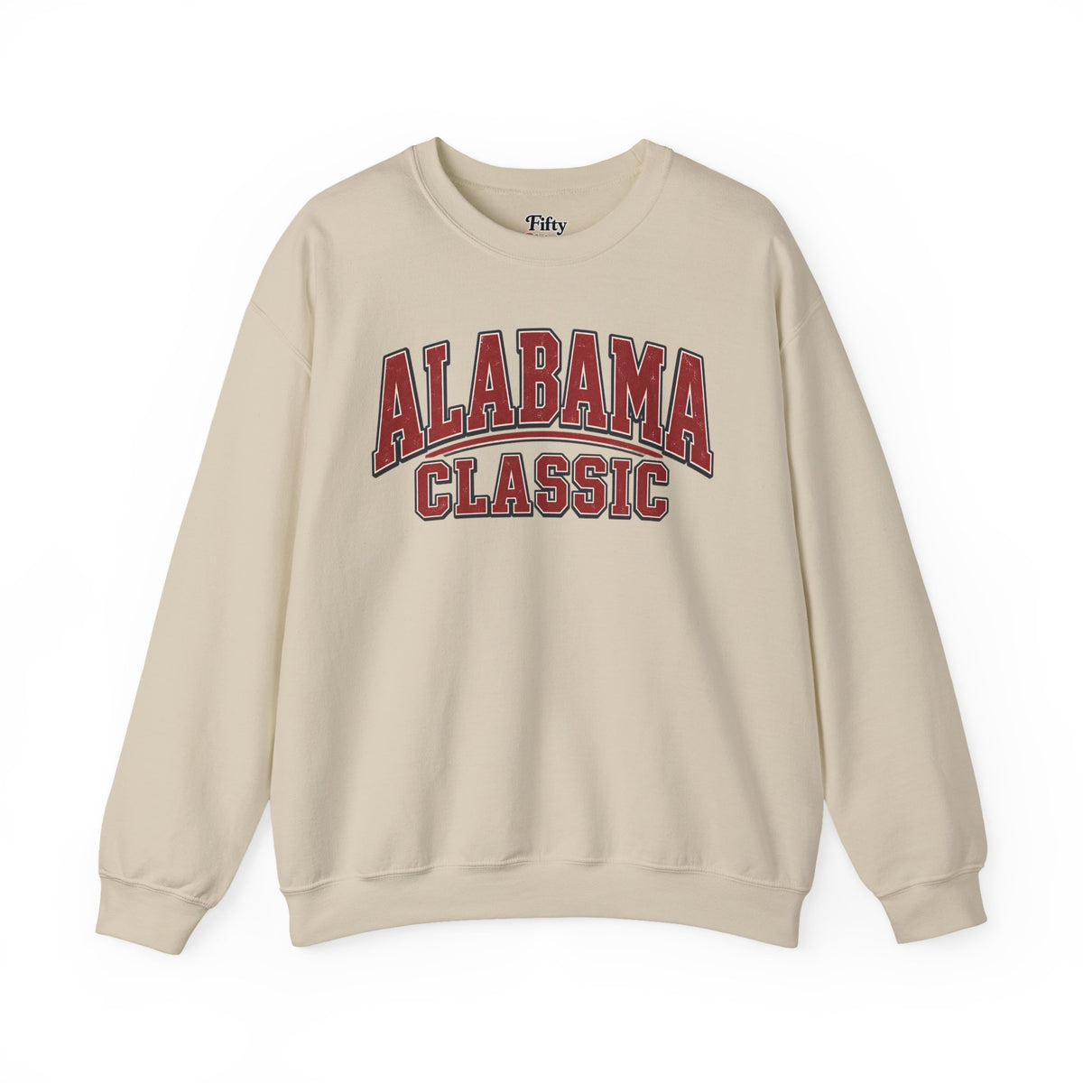 Alabama Classic Unisex Crewneck Sweatshirt State Name Graphic