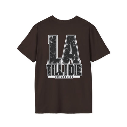 Los Angeles Till I Die Unisex Softstyle Graphic Tee