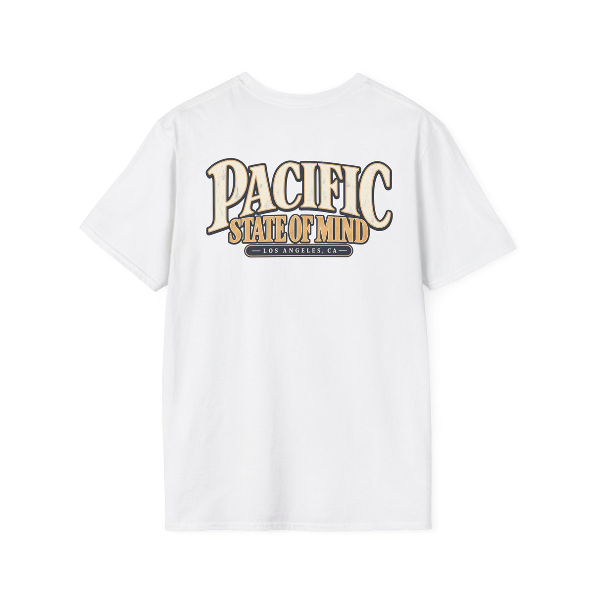 Pacific State Of Mind Los Angeles Unisex Softstyle Graphic Tee