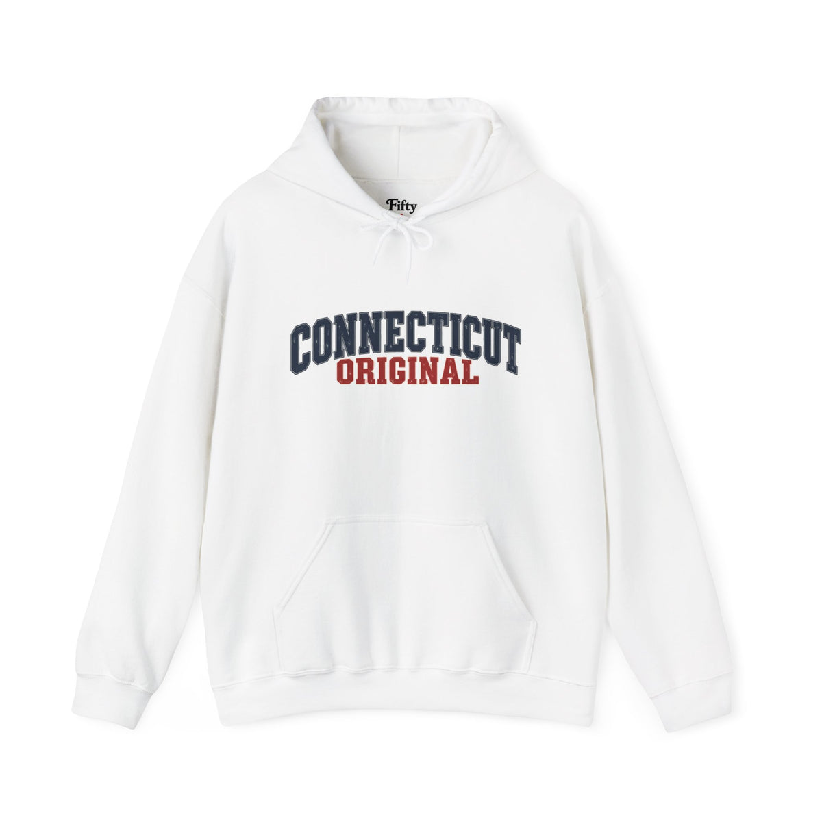 Connecticut Original Unisex Hoodie State Name Graphic
