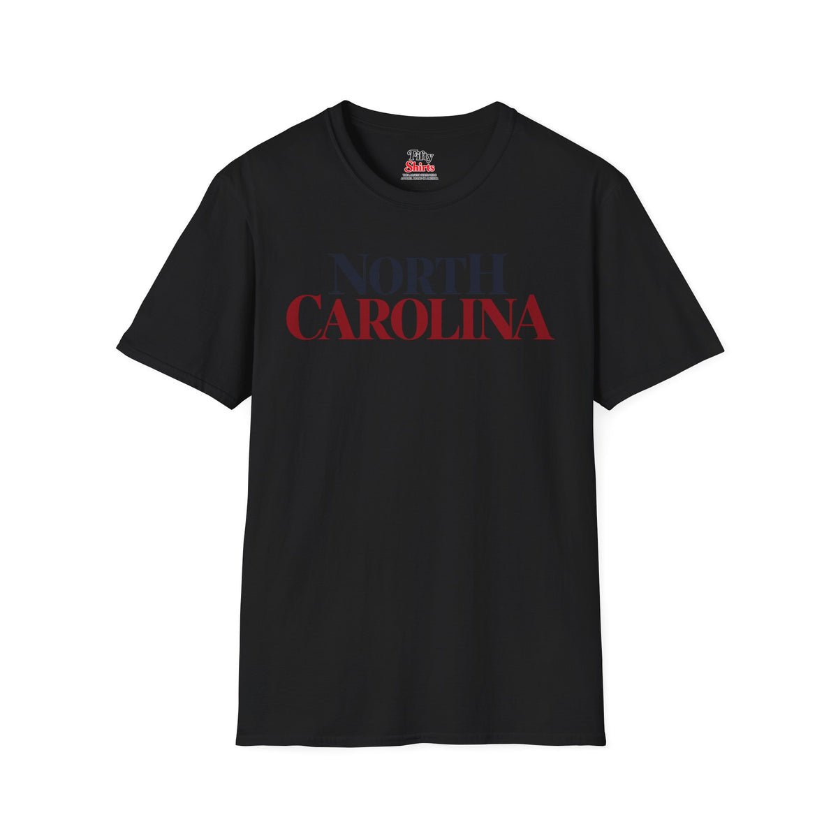 North Carolina Unisex Softstyle T Shirt State Name Graphic Tee
