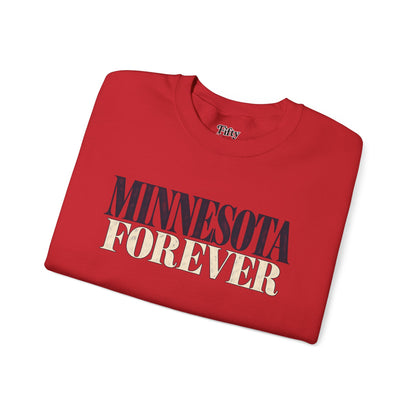 Minnesota Forever Unisex Crewneck Sweatshirt State Name Graphic
