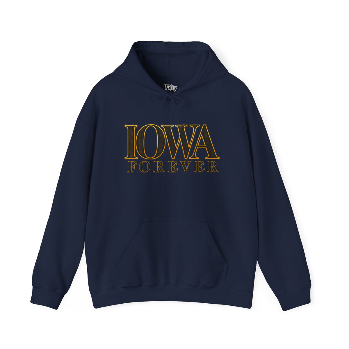 Iowa Forever Unisex Hoodie State Name Graphic